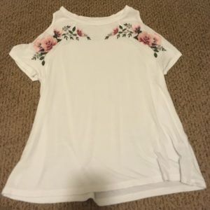 American Eagle cold shoulder top